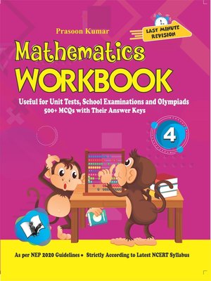 cover image of Mathematics Workbook Class 4